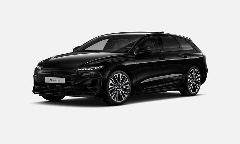 Svart Ny 2025 Audi A6 e-tron S-Line Kombi | 792 300 kr - Bild 1/4