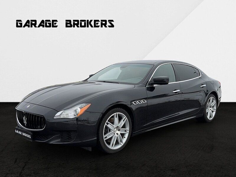 Svart Begagnad 2014 Maserati Quattroporte Sedan | 649 000 kr - Bild 1/4