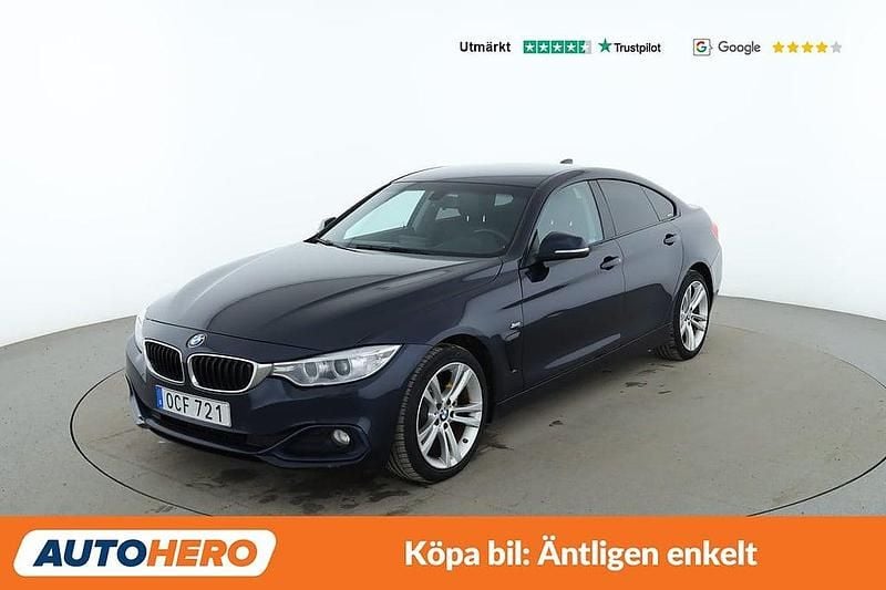 Blå Begagnad 2016 BMW 420 Sport Line Sportkupé | 174 000 kr (Marknadspris) - Bild 1/4