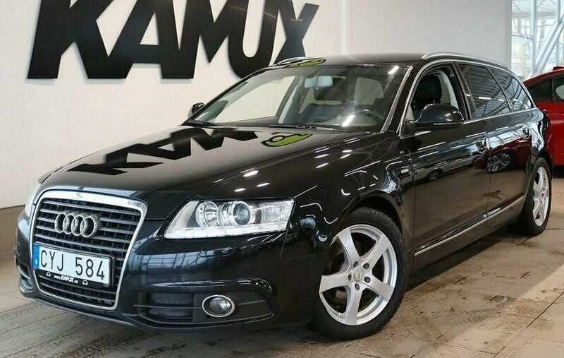 Begagnad Audi A6 S-Line 136 HK (100 kW) 2011 Svart Kombi