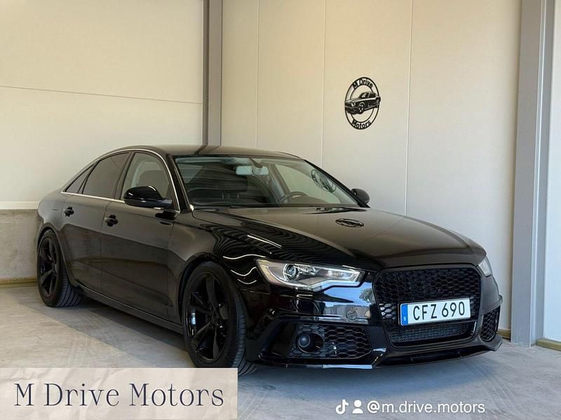 Svart Begagnad 2014 Audi A6 Proline Sedan | 134 900 kr (Marknadspris) - Bild 1/4