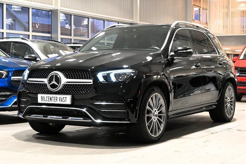 Svart Begagnad 2022 Mercedes GLE350e AMG SUV | 679 000 kr (Superpris) - Bild 1/4