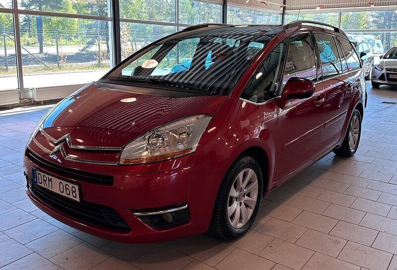 Röd Begagnad 2010 Citroën Grand C4 Picasso Minibuss | 29 900 kr (Marknadspris) - Bild 1/4
