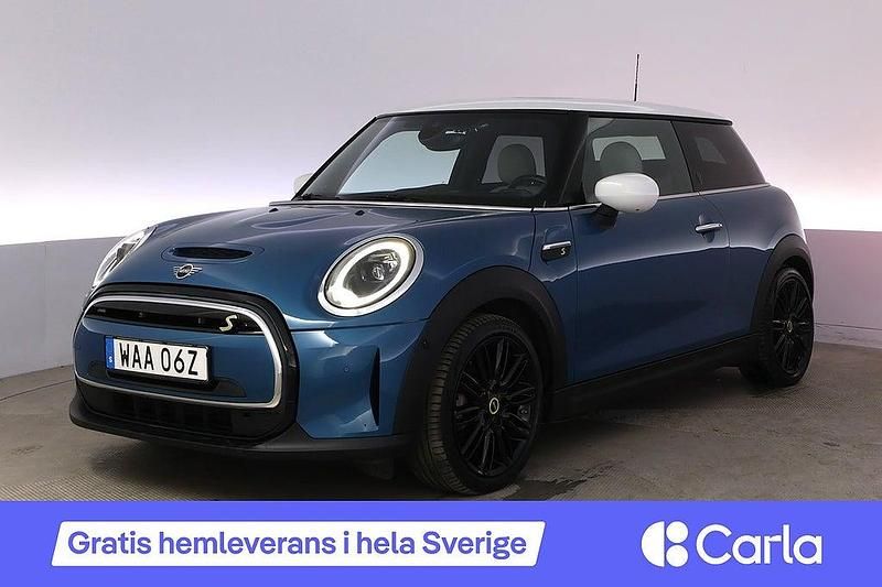 Begagnad Mini Cooper SE 135 kW (184 HK) 2022 Blå Halvkombi