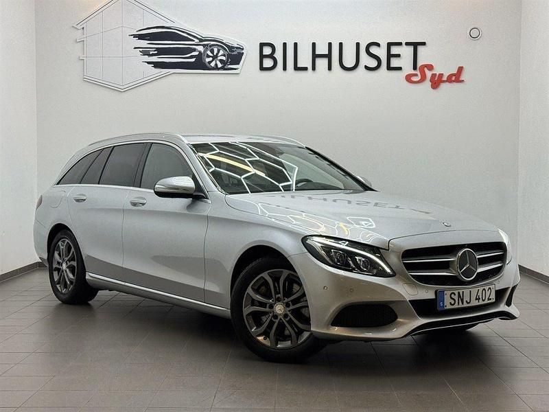 Silver Begagnad 2015 Mercedes C250 Kombi | 238 500 kr (Bra pris) - Bild 1/4