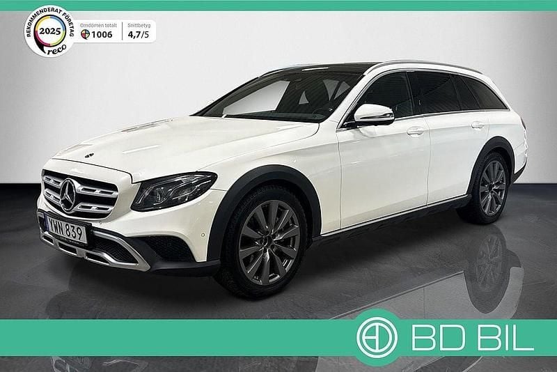 Vit Begagnad 2017 Mercedes E220 Kombi | 286 900 kr (Marknadspris) - Bild 1/3