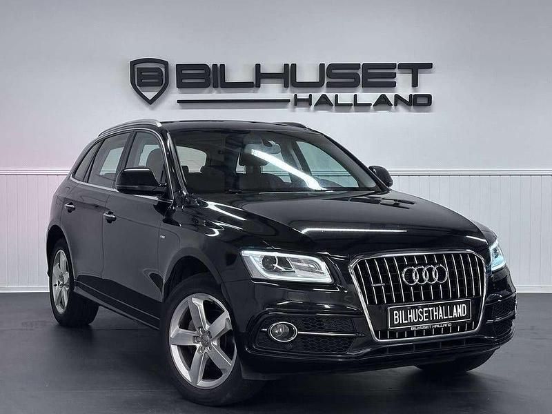 Svart Begagnad 2017 Audi Q5 S-Line SUV | 205 900 kr - Bild 1/4