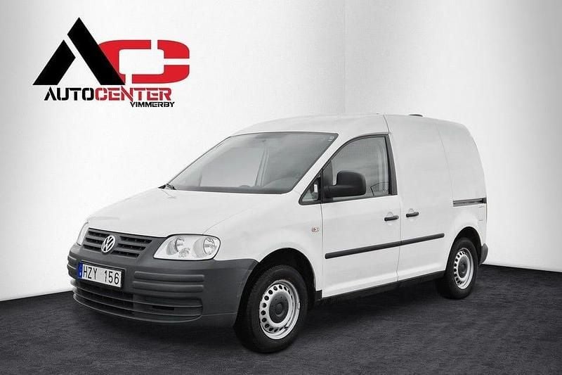 Vit Begagnad 2008 VW Caddy Minibuss | 49 900 kr (Marknadspris) - Bild 1/4