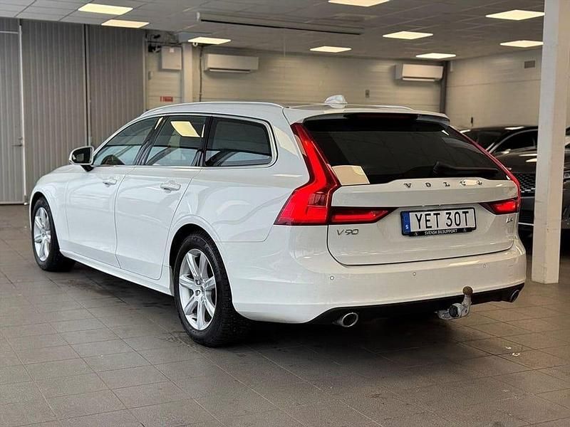 Begagnad Volvo V90 192 HK (141 kW) 2020 Vit Kombi