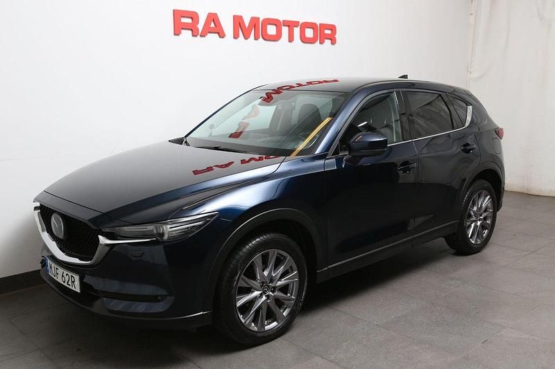 Blå Begagnad 2019 Mazda CX-5 Optimum SUV | 259 900 kr (Marknadspris) - Bild 1/3
