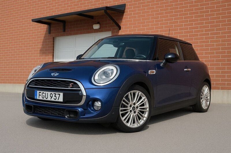 Blå Begagnad 2014 Mini Cooper S Chili Halvkombi | 124 900 kr (Superpris) - Bild 1/1