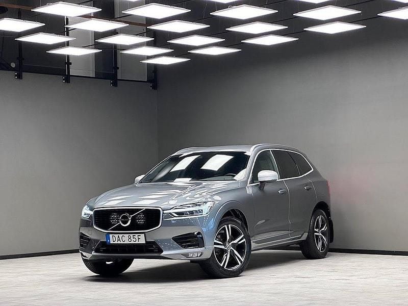 Grå Begagnad 2019 Volvo XC60 R-Design SUV | 349 900 kr (Lite dyr) - Bild 1/3
