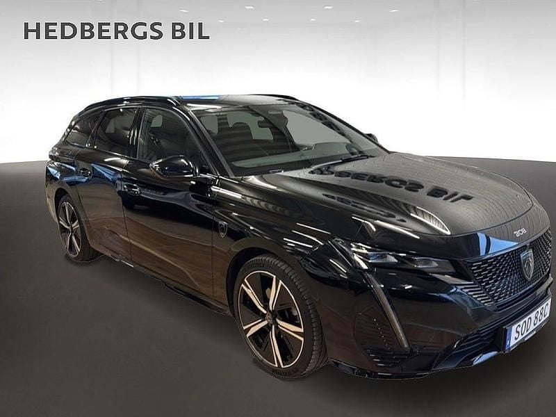 Svart Begagnad 2024 Peugeot 308 Kombi | 249 800 kr (Marknadspris) - Bild 1/4