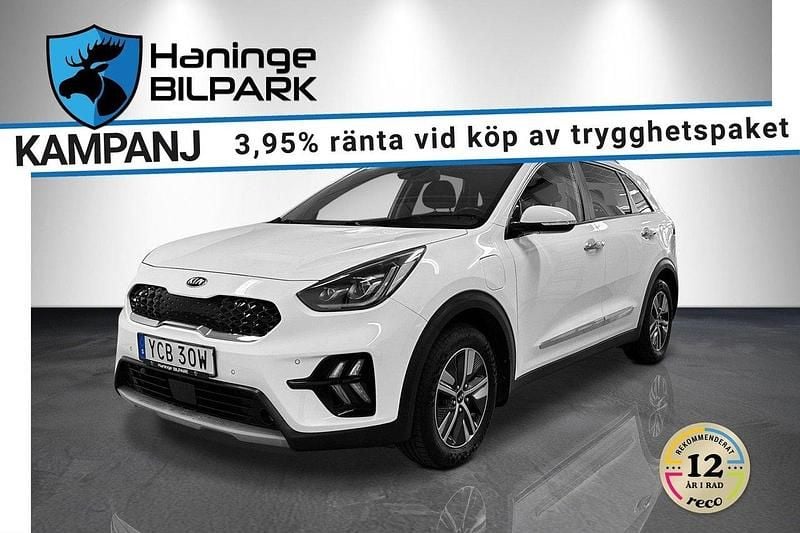 Vit Begagnad 2019 Kia Niro Advance SUV | 209 900 kr (Marknadspris) - Bild 1/2