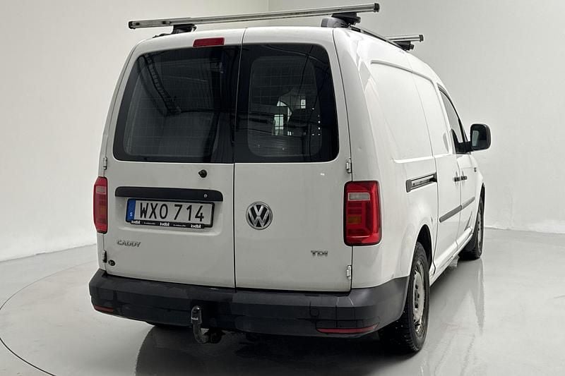 Begagnad VW Caddy Maxi 102 HK (75 kW) 2017 Vit Minibuss