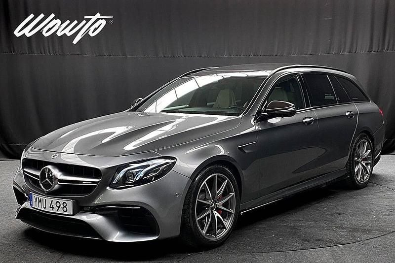 Begagnad Mercedes E63S AMG AMG 700 HK (514 kW) 2018 Grå Kombi