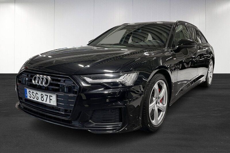 Svart Begagnad 2023 Audi A6 S-Line Kombi | 529 000 kr (Lite dyr) - Bild 1/4