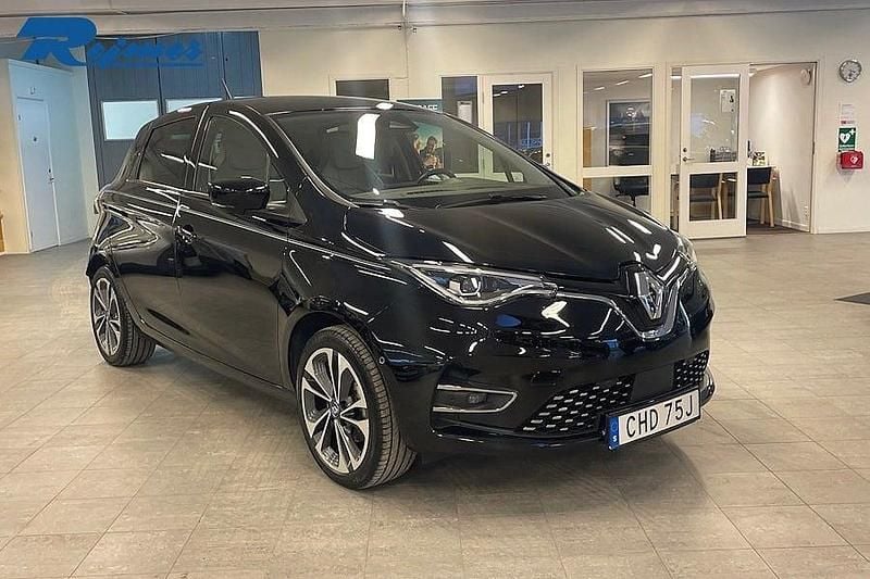 Svart Begagnad 2021 Renault Zoe Riviera Halvkombi | 189 800 kr (Marknadspris) - Bild 1/4