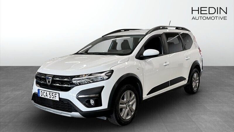 Vit (white) Begagnad 2022 Dacia Jogger Comfort Kombi | 154 900 kr (Lite dyr) - Bild 1/4
