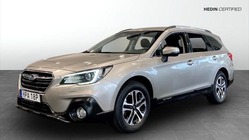 Ljusbrun (brown) Begagnad 2019 Subaru Outback SUV | 269 800 kr (Marknadspris) - Bild 1/4