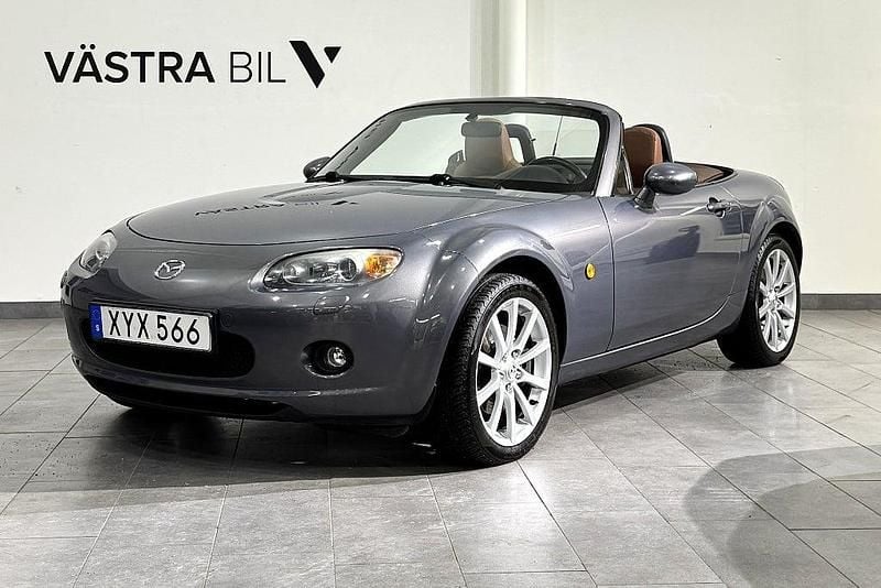 Grå Begagnad 2006 Mazda MX5 Edition Cab | 99 900 kr (Superpris) - Bild 1/4