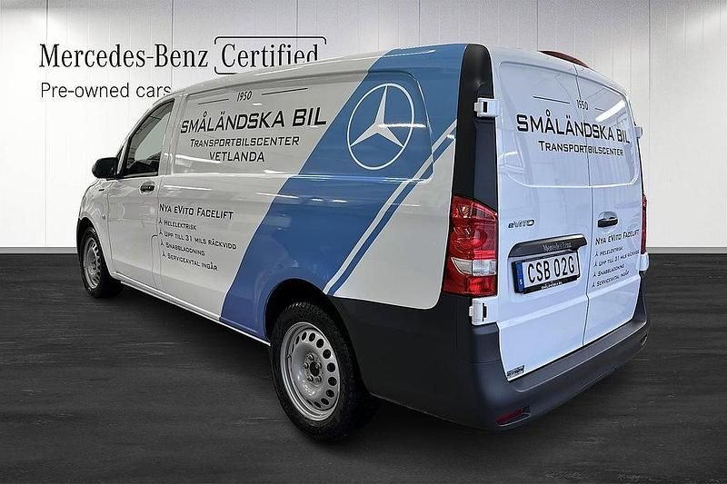 Begagnad Mercedes e-Vito 85 kW (116 HK) 2025 Vit Minibuss