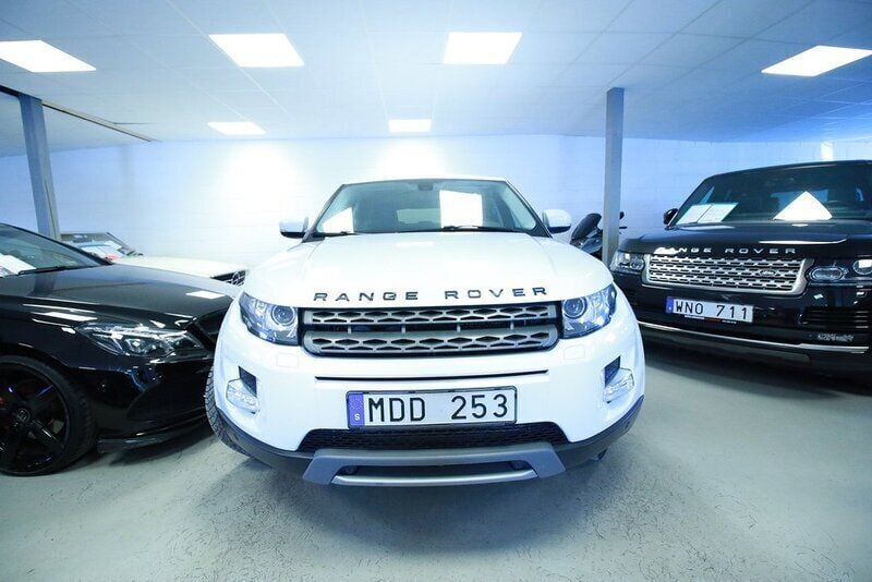 Begagnad Land Rover Range Rover evoque Pure 150 HK (110 kW) 2011 Vit SUV