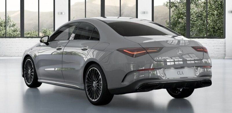 Ny Mercedes CLA250e AMG 218 HK (160 kW) 2025 Grå Sedan