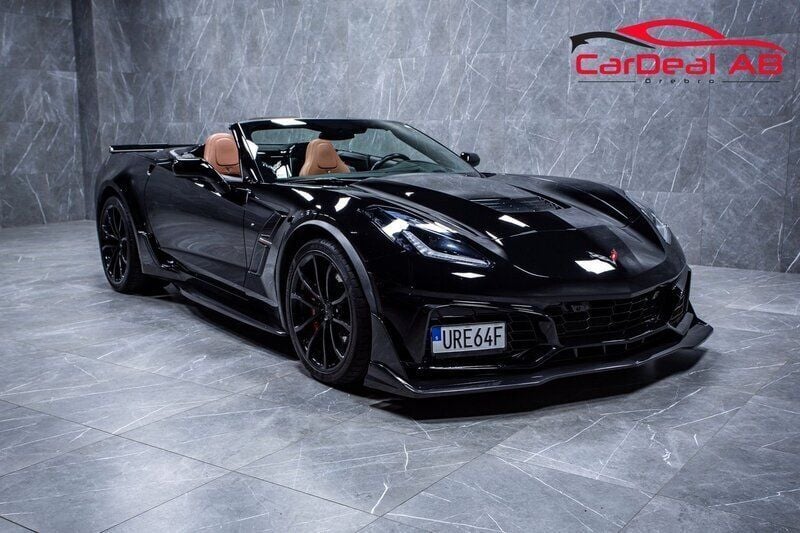 Svart Begagnad 2019 Chevrolet Corvette C7 Sport Cab | 949 800 kr - Bild 1/4