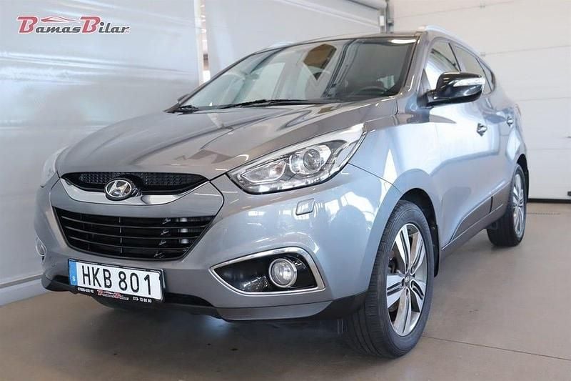 Grå Begagnad 2014 Hyundai ix35 Premium SUV | 89 900 kr (Lite dyr) - Bild 1/4