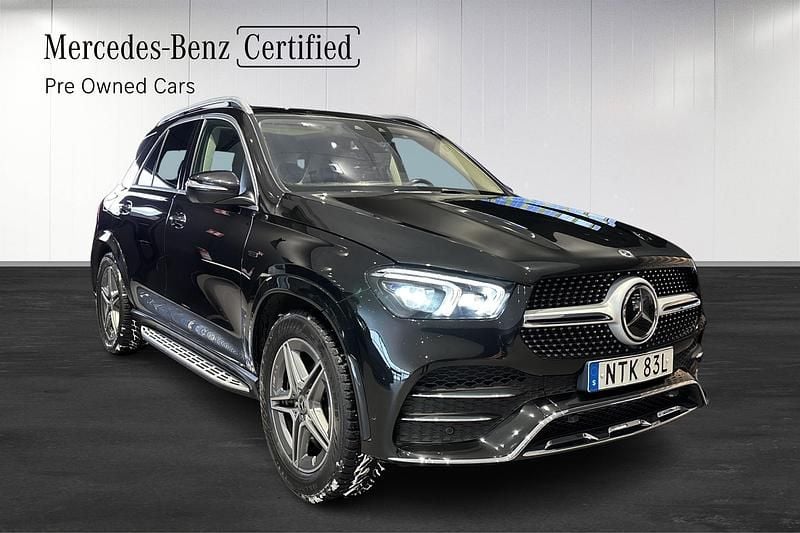 Begagnad Mercedes GLE350 2021 Svart