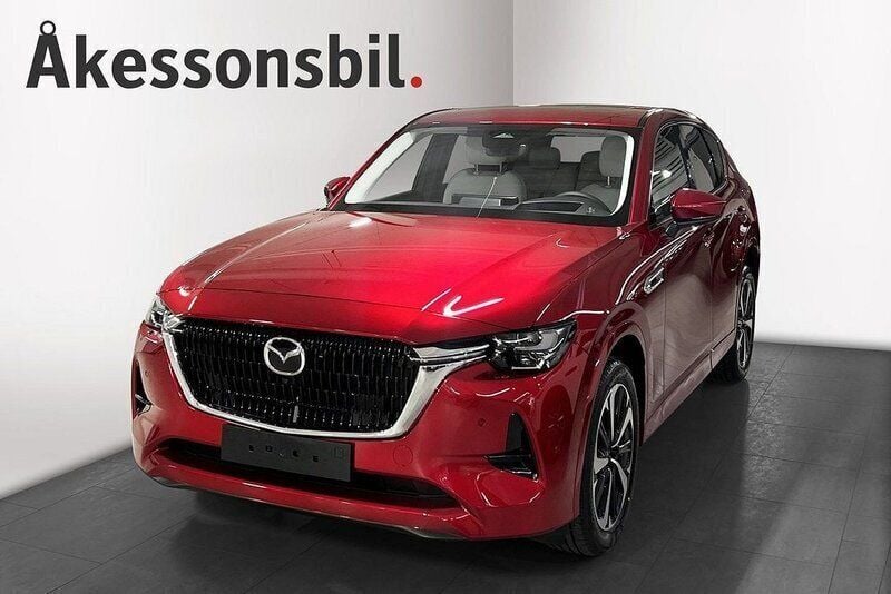 Soul red metallic Ny 2024 Mazda CX-60 Takumi-Line SUV | 654 900 kr (Lite dyr) - Bild 1/4
