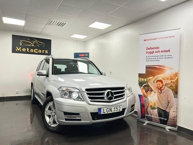 Begagnad Mercedes GLK220 170 HK (125 kW) 2011 Silver SUV