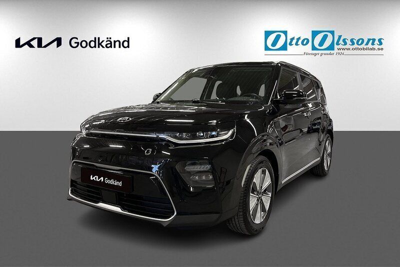Blåmetallic Begagnad 2021 Kia Soul EV Advance SUV | 239 000 kr (Marknadspris) - Bild 1/4