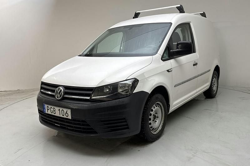 Vit Begagnad 2017 VW Caddy Minibuss | 69 000 kr (Superpris) - Bild 1/4