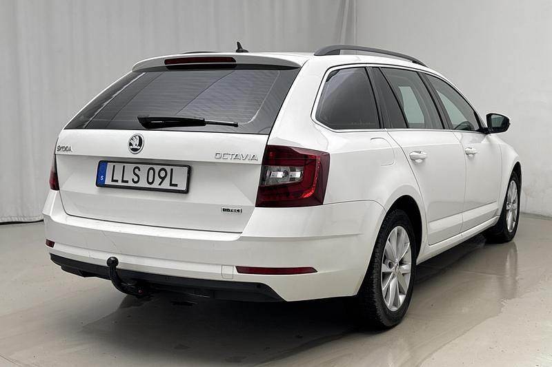 Begagnad Skoda Octavia 2020 Vit Kombi