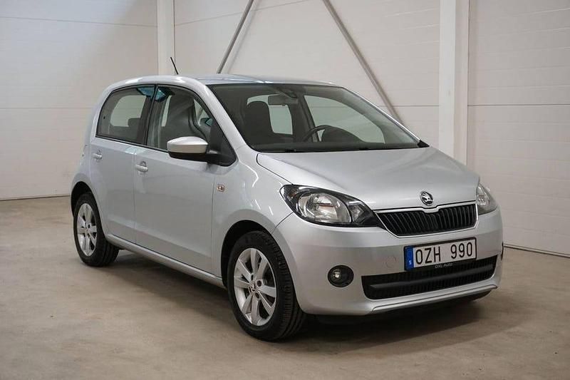 Silver Begagnad 2014 Skoda Citigo Halvkombi | 48 900 kr (Marknadspris) - Bild 1/4