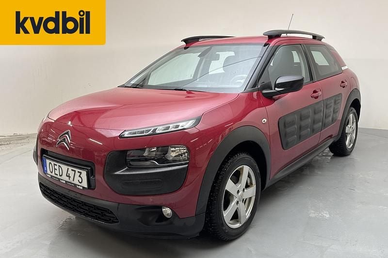 Begagnad Citroën C4 Cactus PureTech 82 HK (60 kW) 2016 Röd Halvkombi