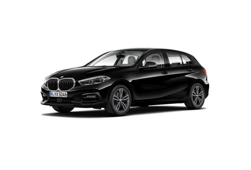 Svart Begagnad 2022 BMW 118 Sport Line Halvkombi | 259 900 kr (Marknadspris) - Bild 1/1