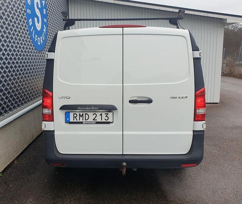 Begagnad Mercedes Vito 163 HK (119 kW) 2018 Vit Van