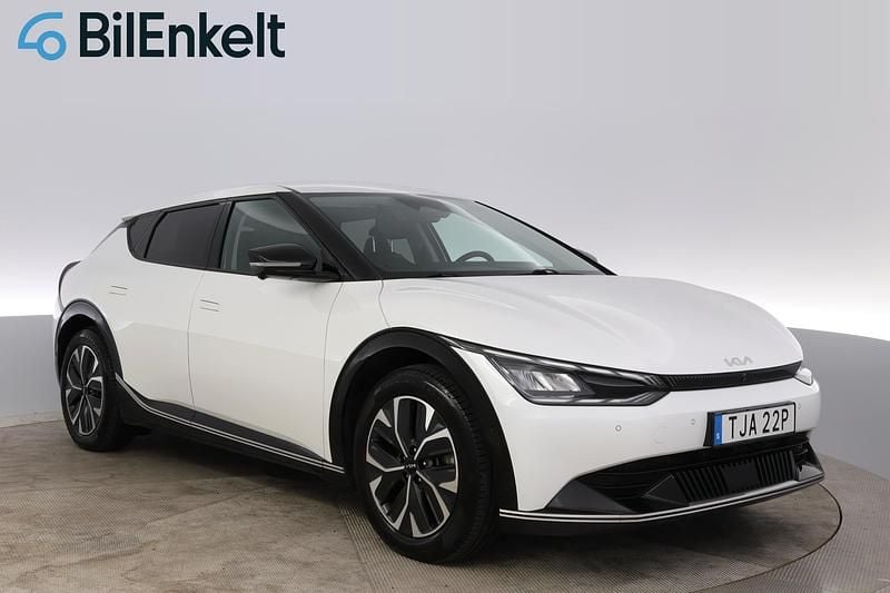 Vit Begagnad 2022 Kia EV6 SUV | 319 900 kr (Bra pris) - Bild 1/4