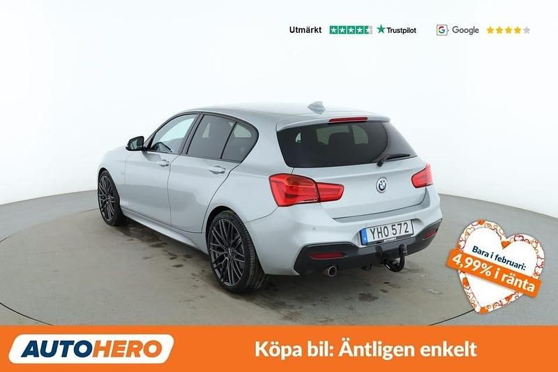 Begagnad BMW 118 M Sport 151 HK (111 kW) 2016 Silver Halvkombi
