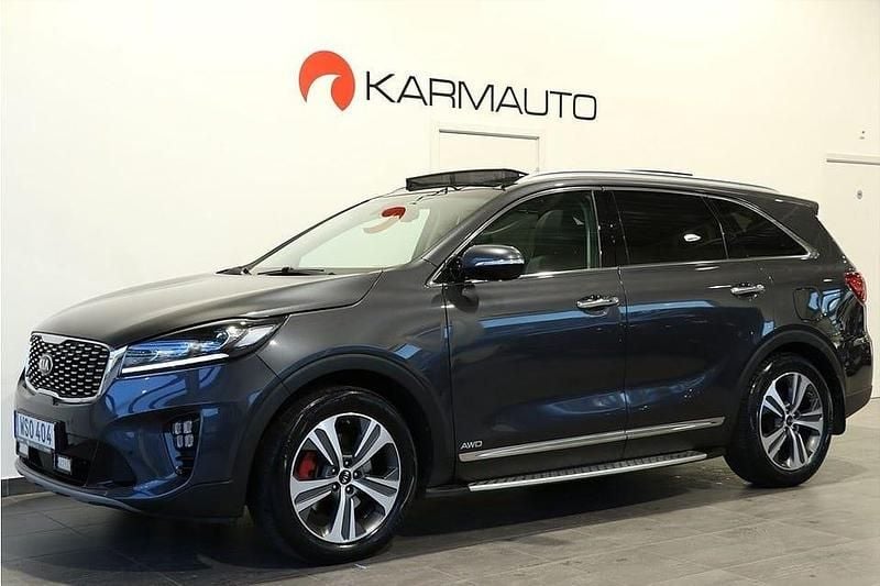 Grå Begagnad 2019 Kia Sorento GT-Line SUV | 314 900 kr (Marknadspris) - Bild 1/4