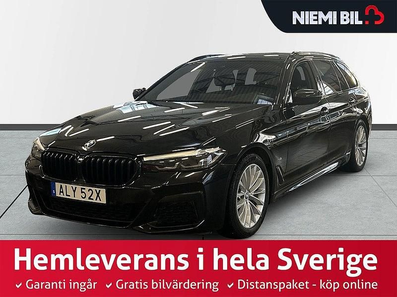 Begagnad BMW 520 M Sport 190 HK (139 kW) 2020 Svart Kombi