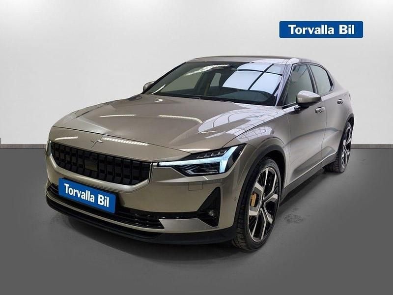 Begagnad Polestar 2 Performance 350 kW (476 HK) 2020 Grå Halvkombi