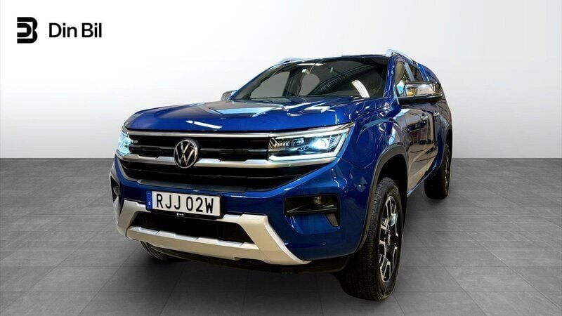 Mörkblå (blå) Begagnad 2023 VW Amarok Style Pickup | 689 900 kr (Lite dyr) - Bild 1/4