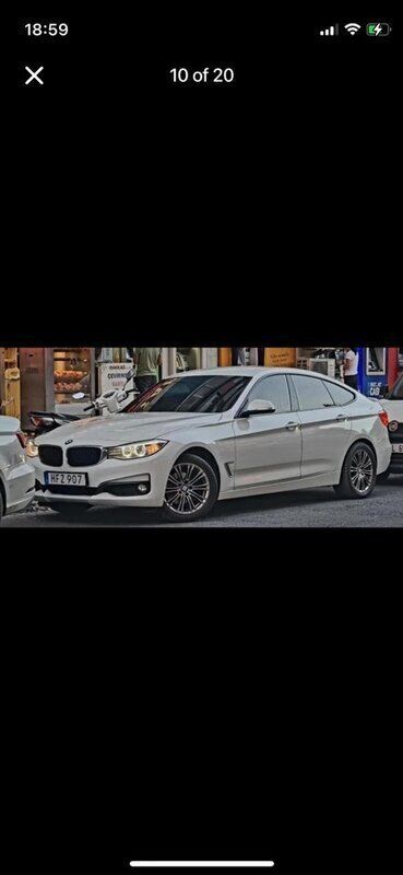Vit Begagnad 2014 BMW 318 Gran Turismo Halvkombi | 110 000 kr (Marknadspris) - Bild 1/4