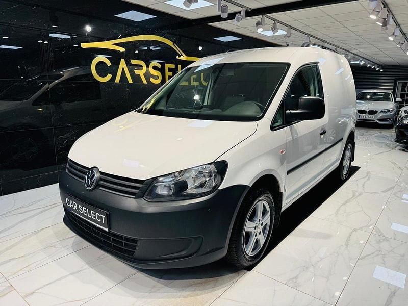 Vit Begagnad 2012 VW Caddy Minibuss | 59 000 kr (Marknadspris) - Bild 1/4