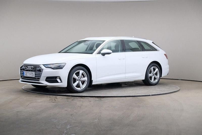 Vit Begagnad 2021 Audi A6 Sport Kombi | 285 000 kr (Superpris) - Bild 1/4