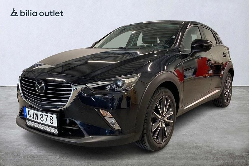Svart Begagnad 2017 Mazda CX-3 SUV | 219 000 kr (Marknadspris) - Bild 1/4